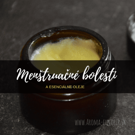 menštruačné bolesti a esenciálne oleje
