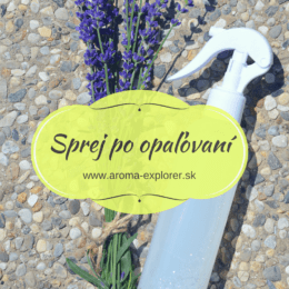 sprej po opaľovaní