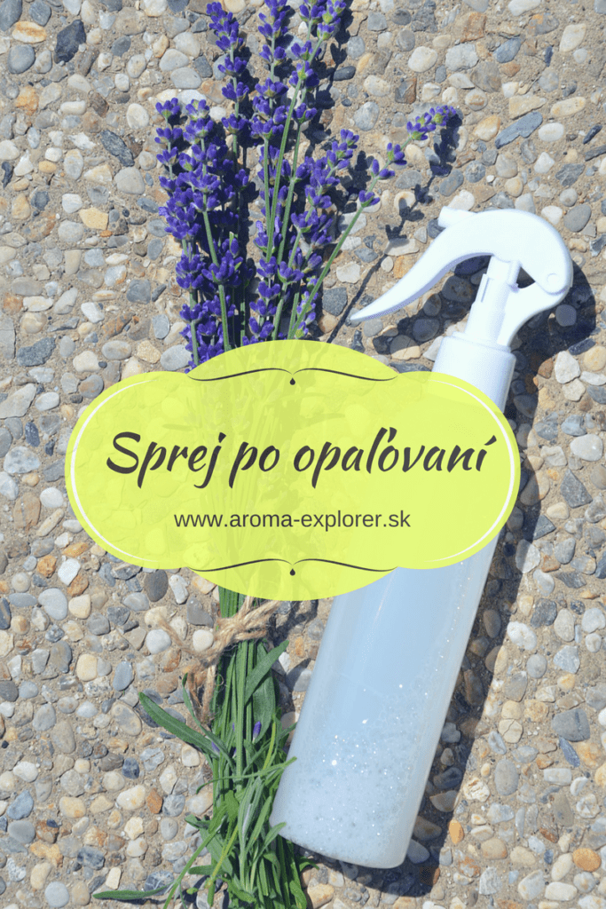 sprej po opaľovaní