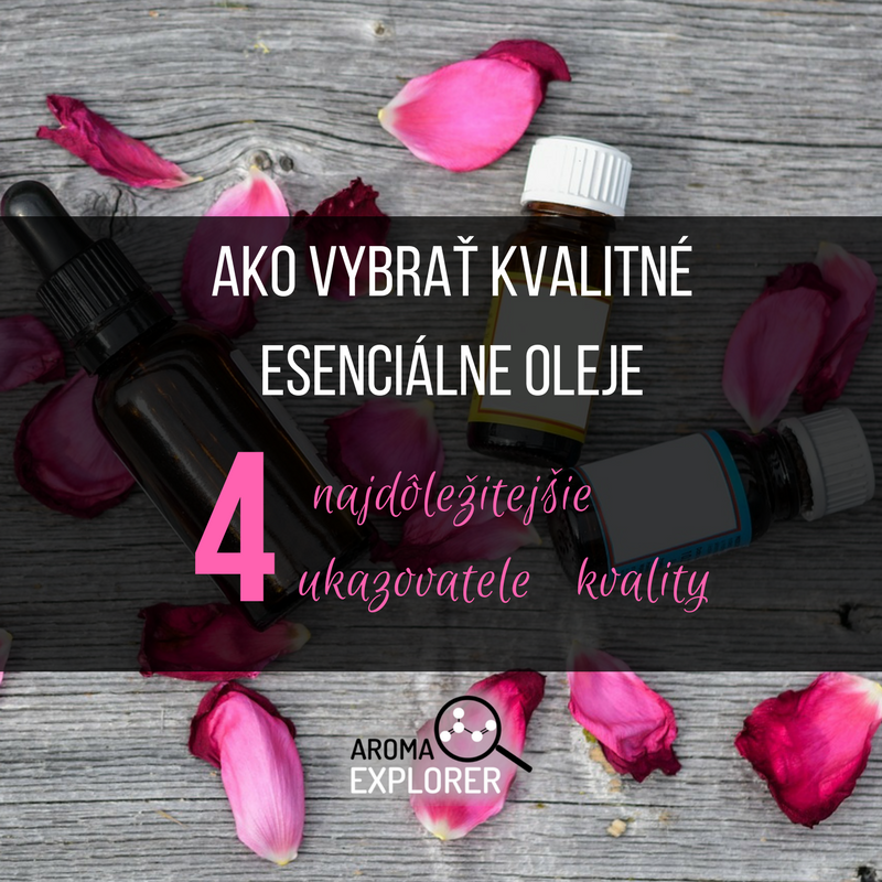kvalitné esenciálne oleje